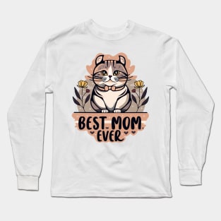 American Curl Cat Best Mom Ever Long Sleeve T-Shirt